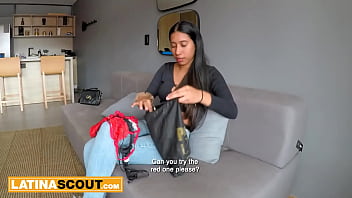 Teen latina cutie with natural tits fucked rough by online hookup