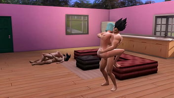 Goku and vegeta decide to try out eachothers wives bulma and chichi