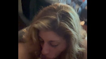 Hot milf sucks hubbys big cock