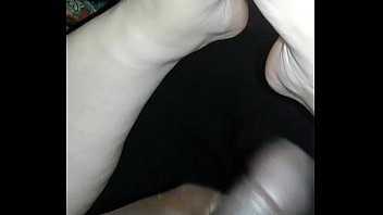 Little foot stroking bbc