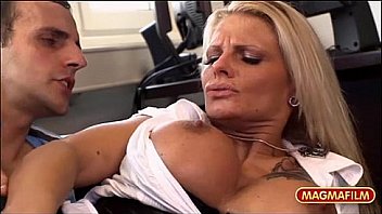 Milf sucking my balls