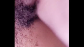 Closeup of my pretty pussy eating his whole bbc