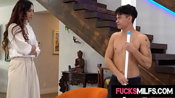 Artemisia is tired of having to do all the house chores when her husband doesn’t ever reward her with sex Artemisia is tired of having to do all the house chores when her husband doesn’t ever reward her with sex