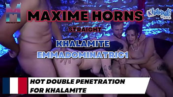 Avec khalamite et emmadominatric1 on ne fait pas les choses à moitié sexe hardcore cumshot explosif et une scèn