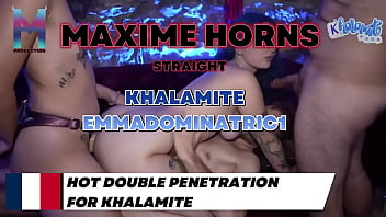 Avec khalamite et emmadominatric1 on ne fait pas les choses à moitié sexe hardcore cumshot explosif et une scèn