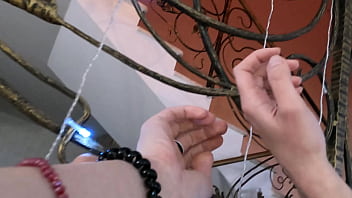 Master trains bound submissive milf in hard home bdsm fisting for the first time