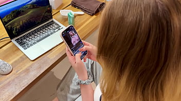 A girl invited a friend with a big dick home while the guy was not home juicy fucking and cum in mouth