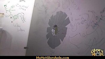 Gloryhole secrets ebony sucking off strangers pov 8