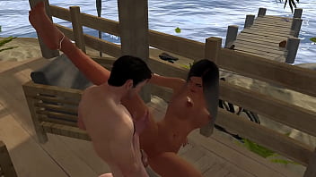 Exotic girl fingering her ass before getting anal in a caribbean resort 3d porn Exotic girl fingering her ass before getting anal in a caribbean resort 3d porn
