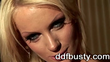 Testin out her new purple vibro