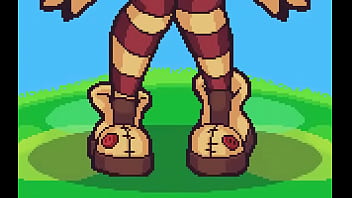 Pokemon recibe cachetada caliente en las tetas