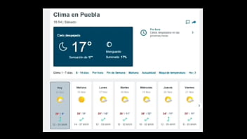 La chica del tiempo annie se desnuda para ti