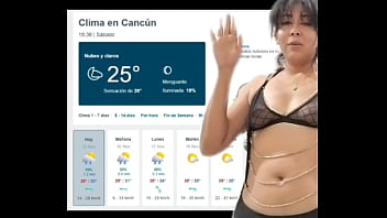 La chica del tiempo annie se desnuda para ti