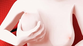 Blender animation girl