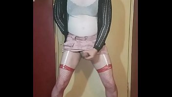 Sissy Faggot Shoots His Load thumbnail