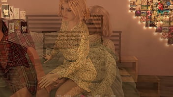 Stepsisterly lust #05 red head 18 year old stepsister wears sexy lingere