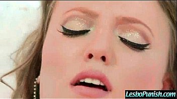 Cute hot girl get sex punish with toys by lesbian mov 23