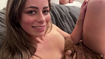 Gf & her step mom share teddy tarantino's cock in the sauna