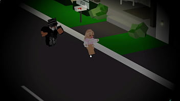 Blonde girl passes away from femboy