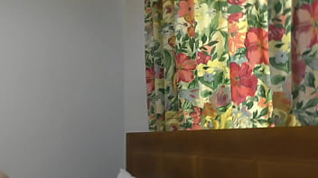 Preparation scene prior to actual anal fuck video