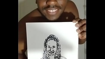 Undressing woman in drawing 3