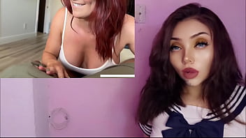 Masturbandome con la milf mas caliente