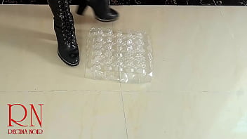 Eggs box all needing to be destroyed by my high boots cam 2