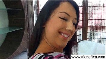 Lovely girl use all kind of things to masturbate vid 05