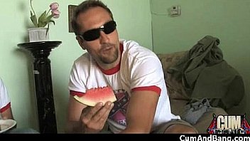 Black slut group in her mouth 17