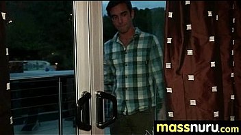 Nuru massage ends with a hot shower fuck 3