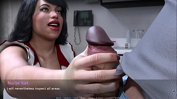 A infermera me fez uma espanhola