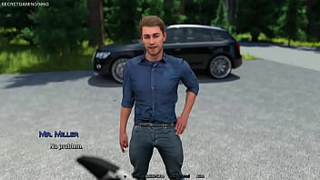 Summer heat developed by naughty fox games lucky pervert lives in a house full of hot sexy women