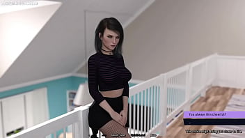 Summer heat developed by naughty fox games lucky pervert lives in a house full of hot sexy women