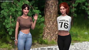 Summer heat developed by naughty fox games lucky pervert lives in a house full of hot sexy women