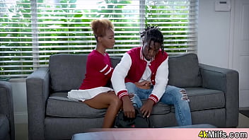 Black sex goddess having a special lesson