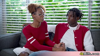 Black sex goddess having a special lesson