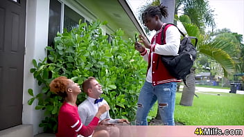 Black sex goddess having a special lesson