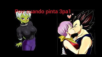 3pa1 el principe y las más perras de dragón ball