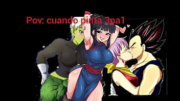 3pa1 el principe y las más perras de dragón ball