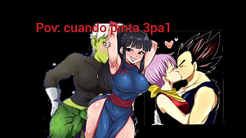 3pa1 el principe y las más perras de dragón ball