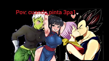 3pa1 el principe y las más perras de dragón ball