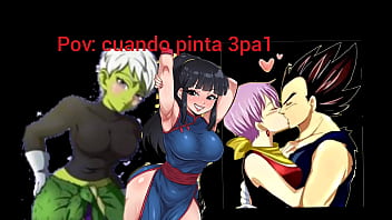 3pa1 el principe y las más perras de dragón ball