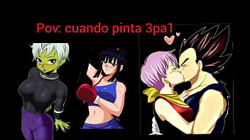 3pa1 el principe y las más perras de dragón ball