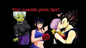 3pa1 el principe y las más perras de dragón ball