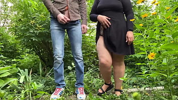 Watch your mother in law's big belly and you're guaranteed to cum