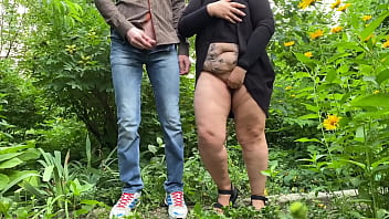 Watch your mother in law's big belly and you're guaranteed to cum