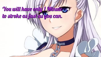 Maid short jerk off instructions censorship insults ruined orgasm denial