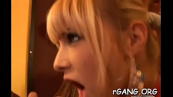 Two cuties are team fucked