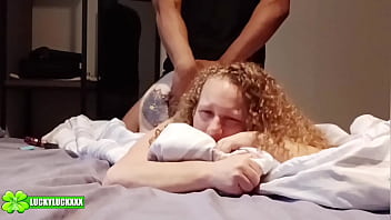 Lucky gurl kween bunny b sexy submissive bbw milf gets pounded doggystyle