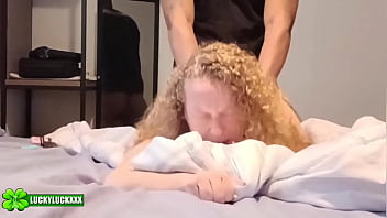 Lucky gurl kween bunny b sexy submissive bbw milf gets pounded doggystyle